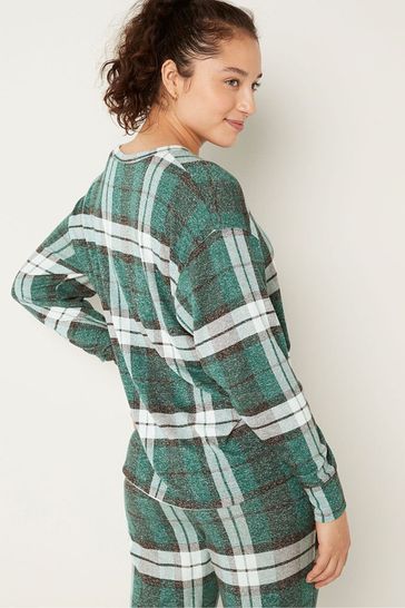 Buy Victoria s Secret PINK Cozy Long Sleeve Sleep Shirt from Next