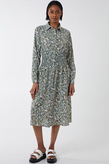 Blue vanilla online green dress