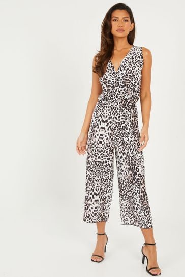 Quiz animal clearance print jumpsuit