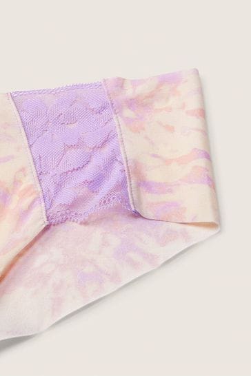 Buy Victoria's Secret PINK Tie Dye Petal Purple No Show Hipster Knickers  from Next Luxembourg