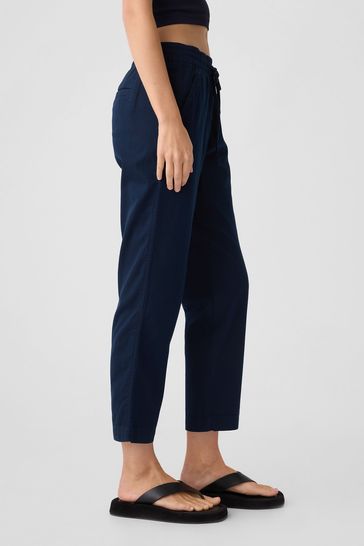 Gap pull on crop trousers online