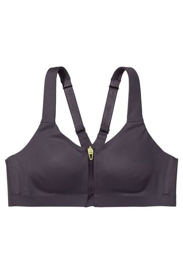 Buy Victoria's Secret Grey Onyx Smooth Front Fastening Wired High Impact Sports  Bra from Next Luxembourg