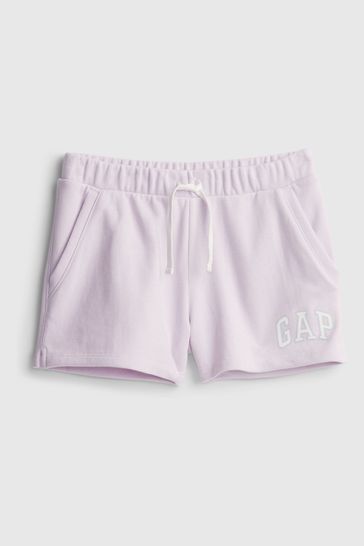 Gap Purple Lilac Logo Pull-On Shorts