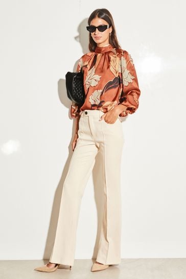 High neck keyhole top hotsell