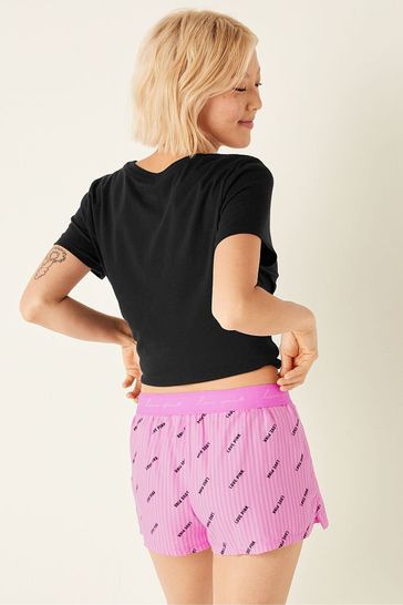 Victoria secret pink on sale sleep shorts