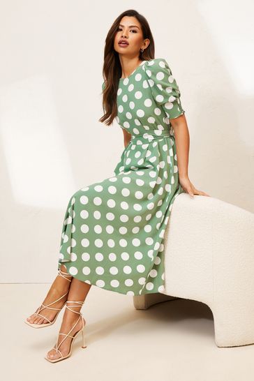 Lipsy sales spotty dress
