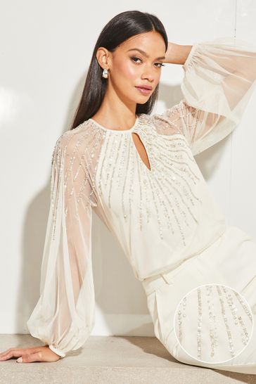 Lipsy long sleeve tux dress clearance