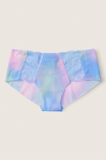 Buy Victoria's Secret PINK Tie Dye Arctic Ice Blue No Show Hipster Knickers  from Next Denmark