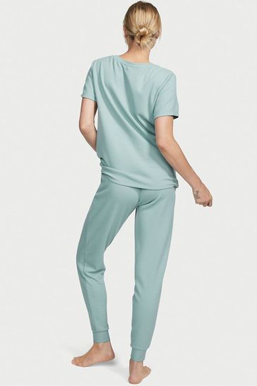 Sage green jogger set discount