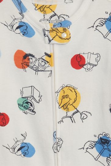 Sesame shop street sleepsuit