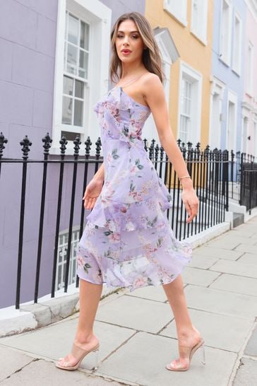 Sistaglam floral on sale midi dress