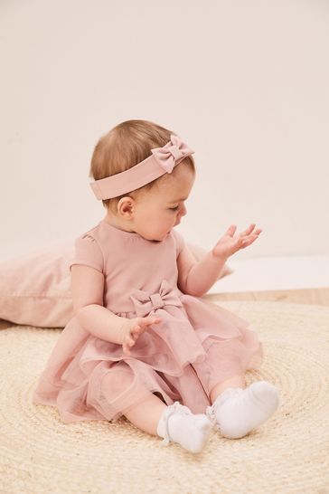 Buy Lipsy Pink Baby Tutu Tulle Dress from Next Austria
