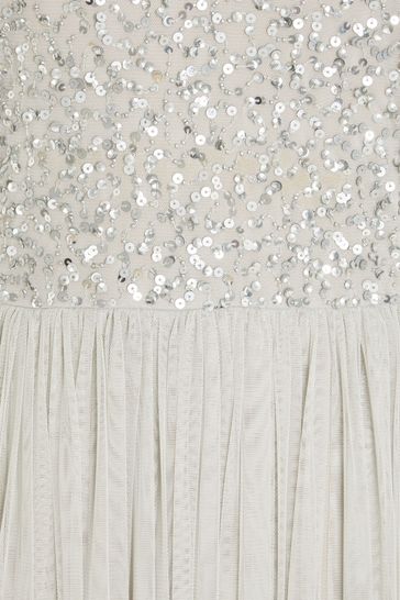 Quiz Sequin Maxi dress from Next Iceland