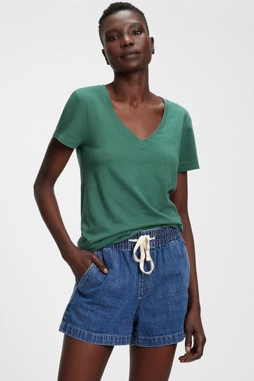 Gap online green shirt