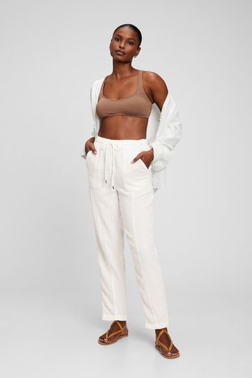 Gap white top trousers