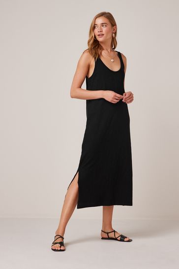 Black tank top dress store