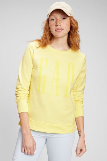 Gap Yellow Logo Sweatshirt