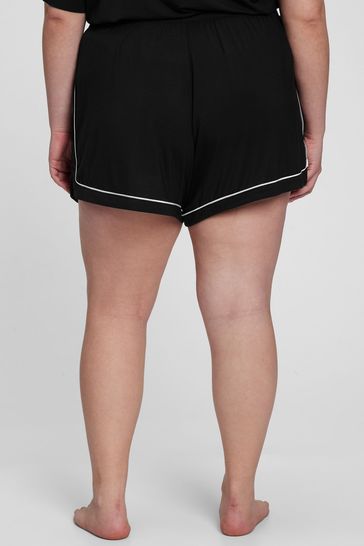 Buy Gap Black Soft Cosy Pyjama Shorts from Next Luxembourg