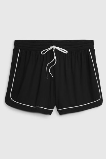 Buy Gap Black Soft Cosy Pyjama Shorts from Next Netherlands