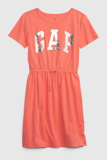 Gap orange outlet dress