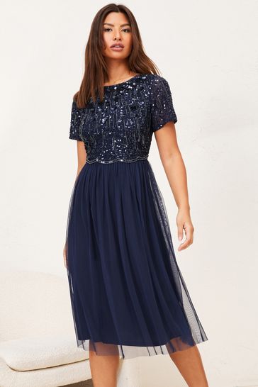 Buy Lipsy Bridesmaid Embellished Midi Dress From Next Ireland 2704