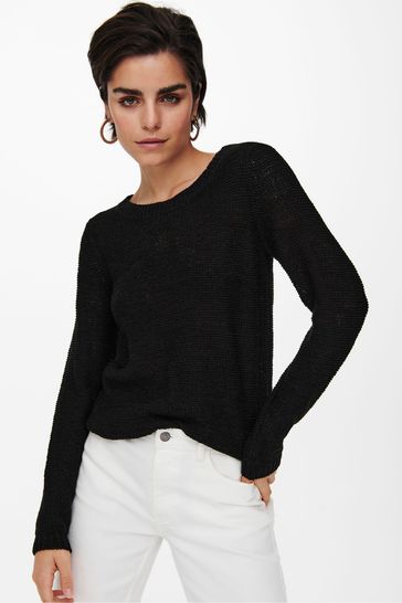 Black summer jumper on sale