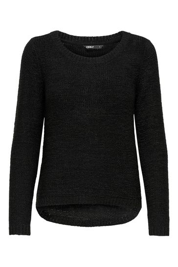 Black summer jumper on sale