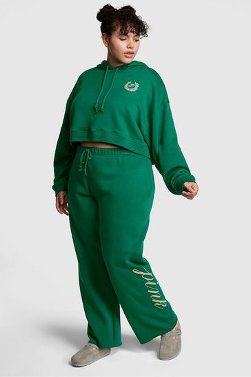 Pink and green sweatsuit best sale
