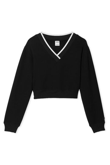 V neck clearance fleece tops