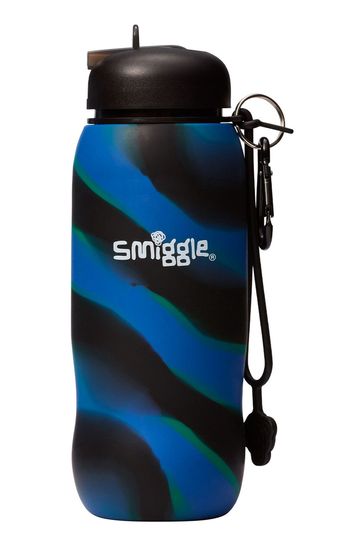 Smiggle Black Mirage Silicone Bottle