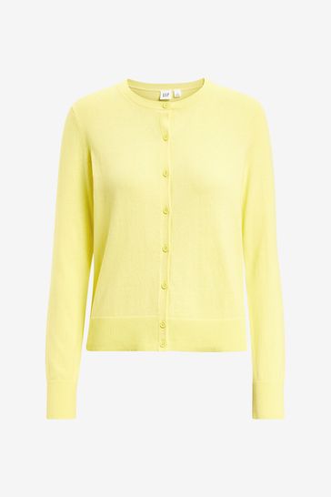 Gap sales yellow cardigan