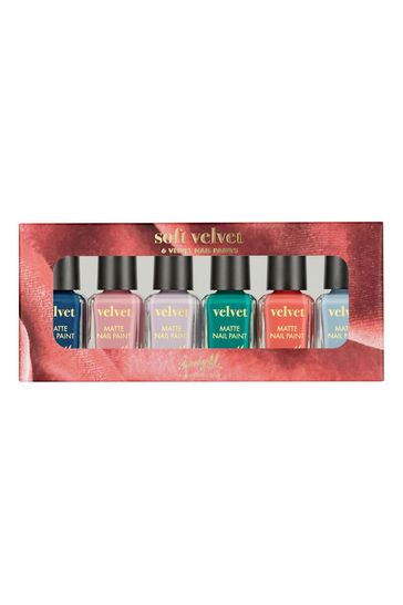 Barry M Nail Paint Gift Set Soft Velvet (Worth £23)