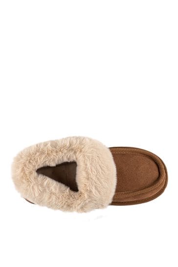 Womens moccasin outlet bootie slippers