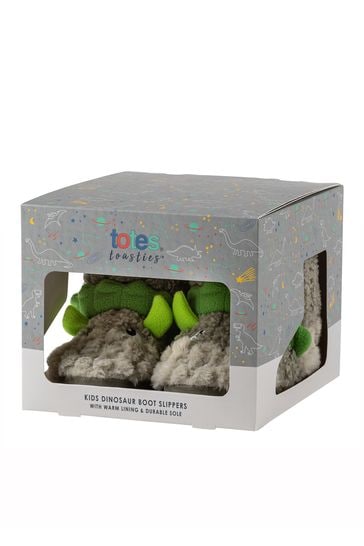 Totes toasties dinosaur best sale slippers