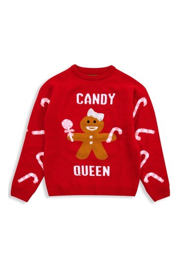 Buy Threadgirls Christmas Balloon Sleeve Jumper from Next Austria