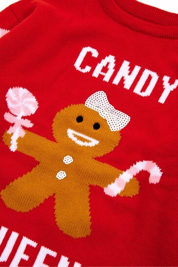 Buy Threadgirls Christmas Balloon Sleeve Jumper from Next Austria