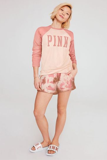 High Waist Campus Roll Hem Short 