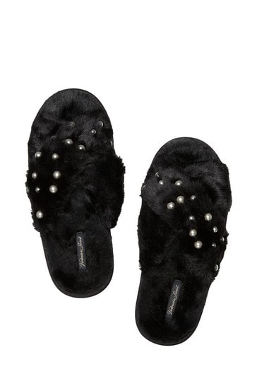 Victoria secret fluffy slides outlet