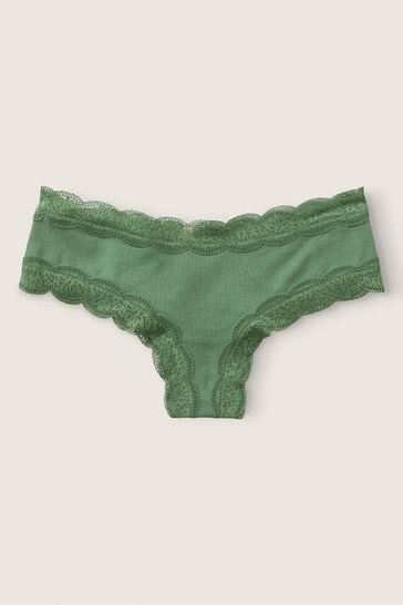 Buy Victoria's Secret PINK Lace Trim Cheeky Knicker from the Victoria's Secret UK online shop