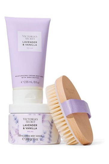 Buy Victoria's Secret Lavender Vanilla 3 Piece Gift Set from Next