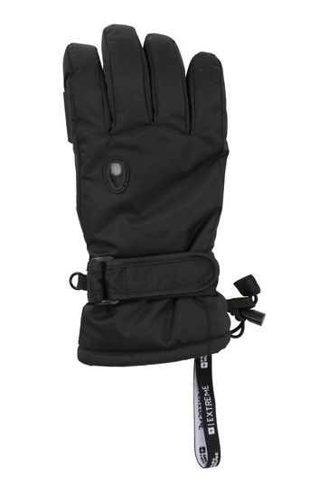 Black discount ski gloves