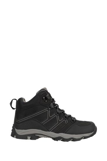 Mountain Warehouse Black Mountain Warehouse Oscar Kids Walking Boots