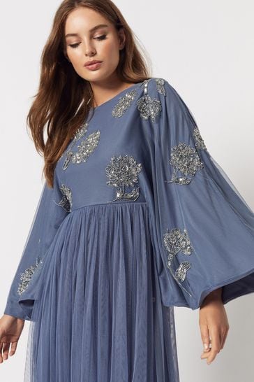 Maya cape maxi best sale dress