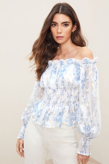 Lipsy bardot sale top