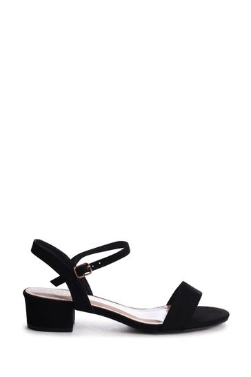 Barely there best sale sandals low heel