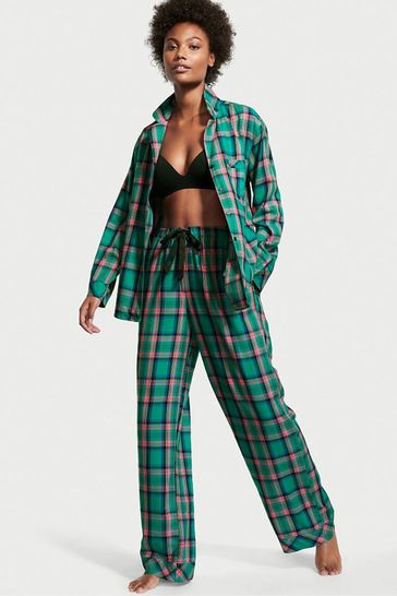Victoria's Secret Flannel Long Pyjama Set