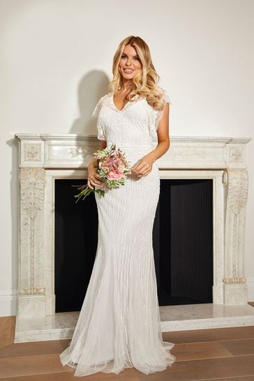 Sistaglam white dress top