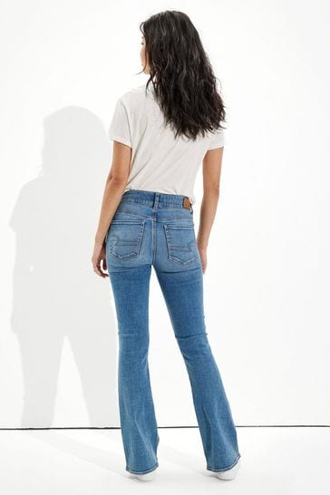 high rise artist flare jeans