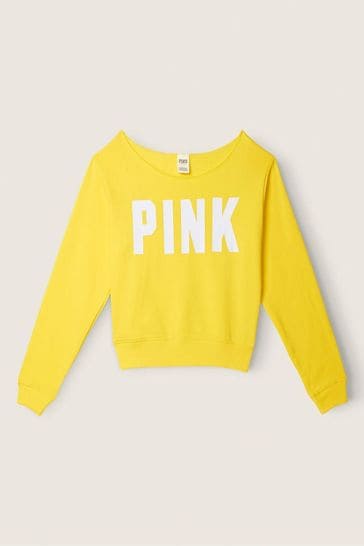 Victoria secret hotsell yellow sweatshirt