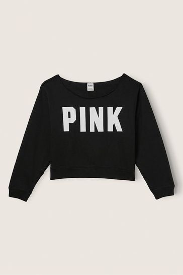 Buy Victoria's Secret PINK Everyday Lounge Off The Shoulder Sweatshirt from  Next Luxembourg